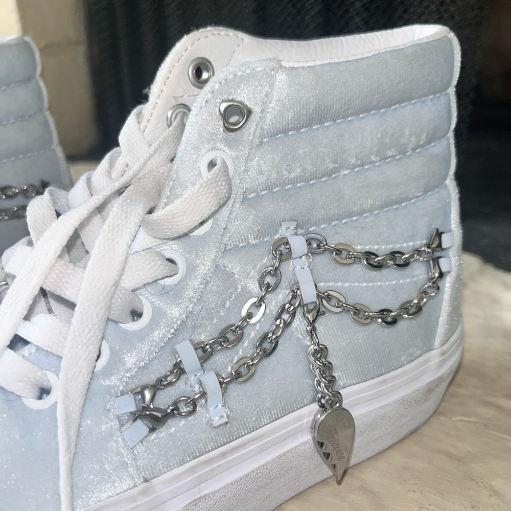 Suede Van’s High Top Platforms